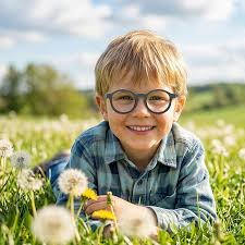 Green Lion KIDS EYEWEAR Anti-Blue Light Eyewear - Black