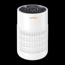 Porodo Lifestyle Air Purifier with H13 HEPA Filtration Remote Control & Essential Oil Diffuser - White