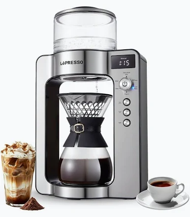 Lepresso Artisan Brew Automatic Pour over Brewing - Black